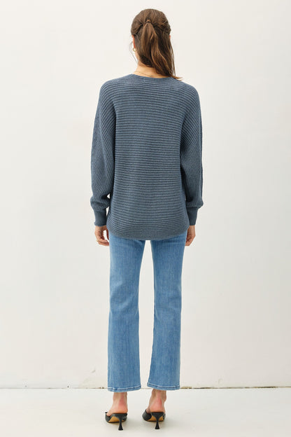 The  Move Slow V Neck Sweater