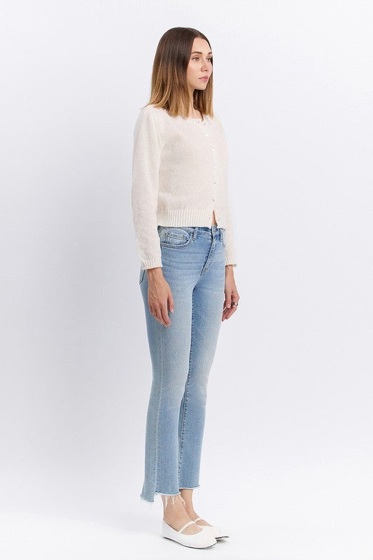High Rise Crop Flare