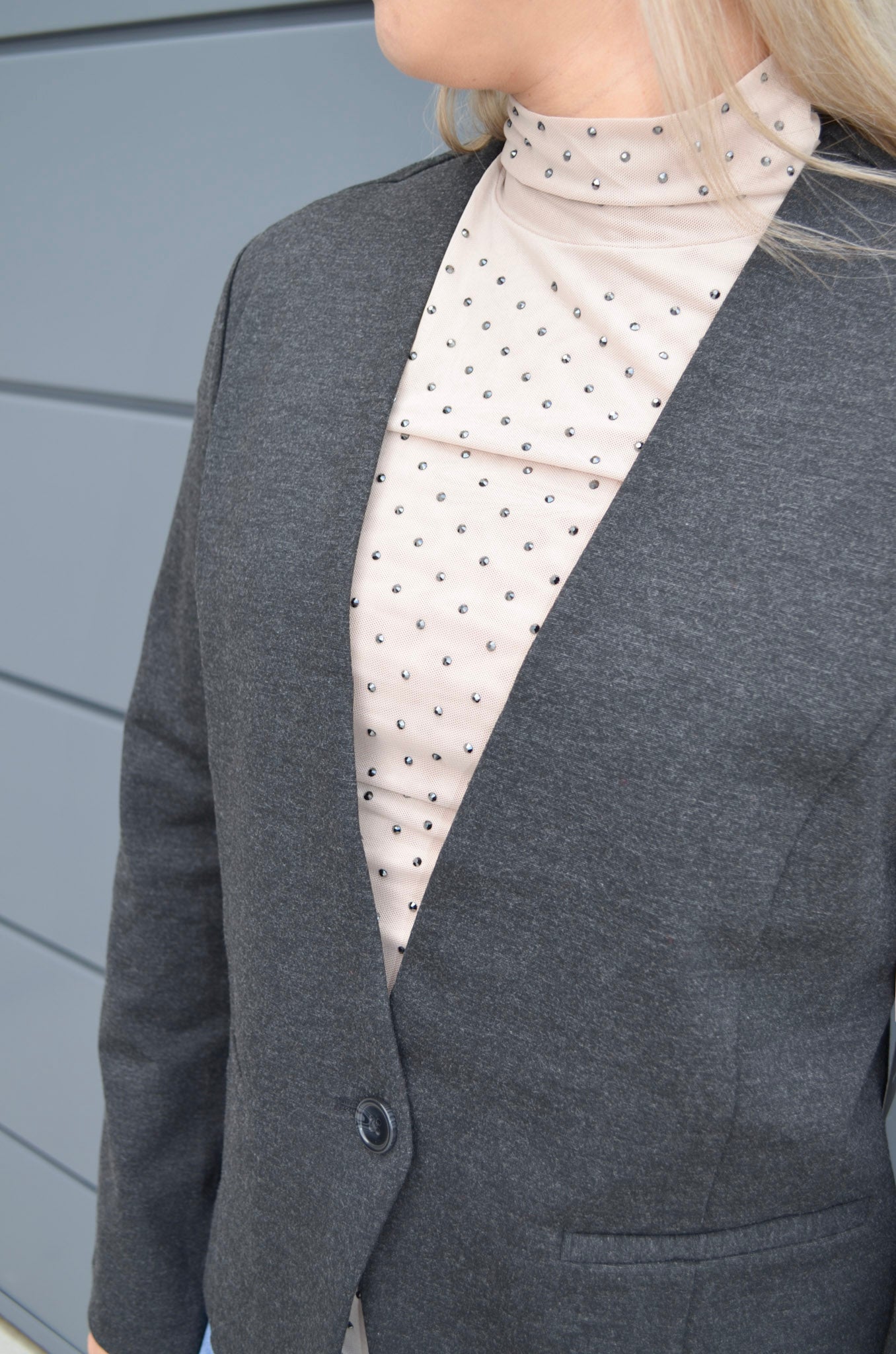 Liverpool Collarless Fitted Blazer