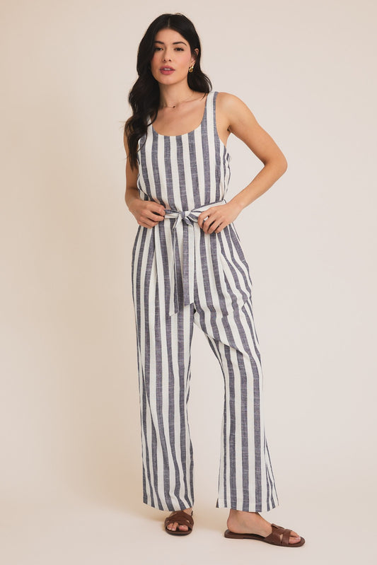 Lightweight Summer Stripe Jumpsuit