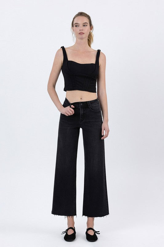 High Rise Ankle Wide