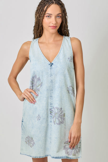 Dreamy Daisies Denim Dress