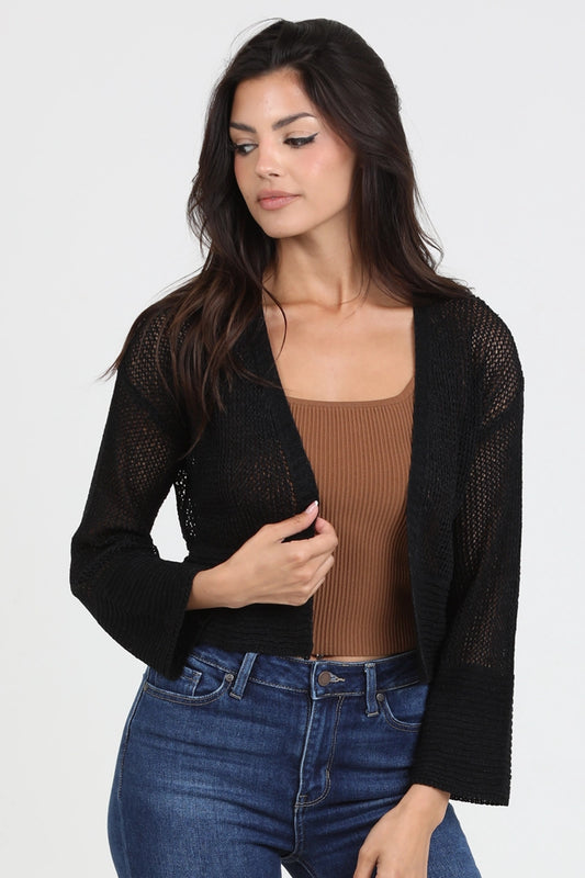 The Breezy Knit Shrug