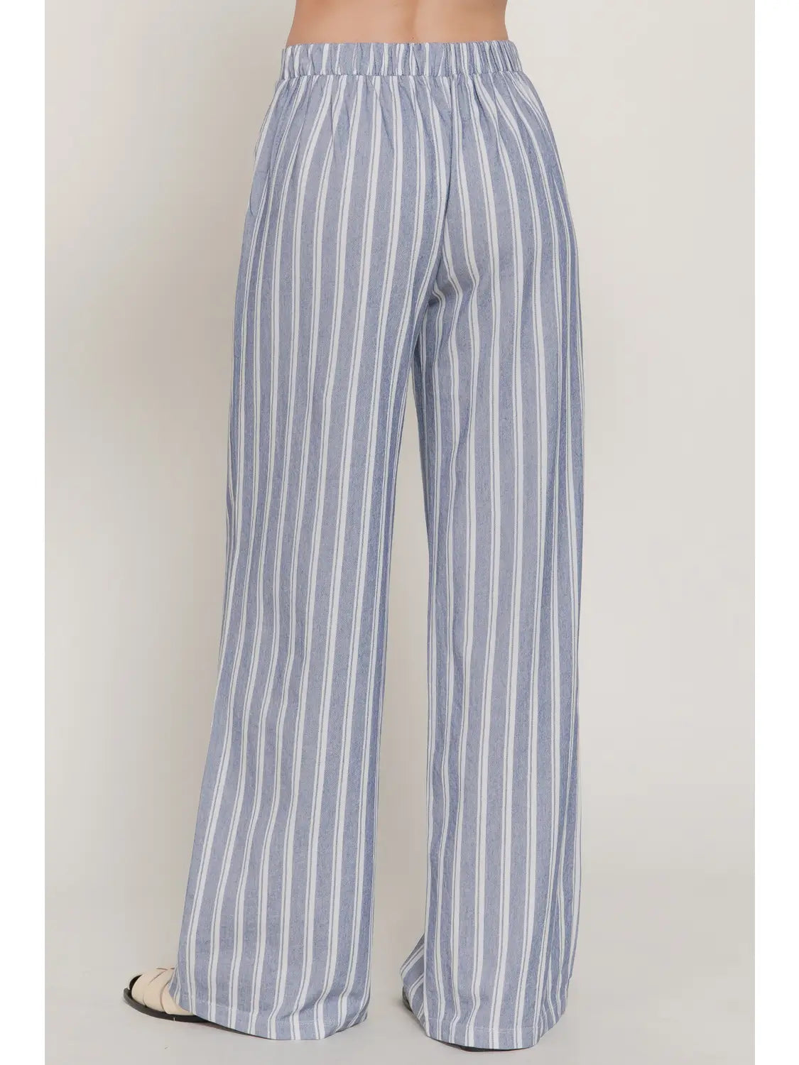 Seaside Stripe Wide Leg Pants