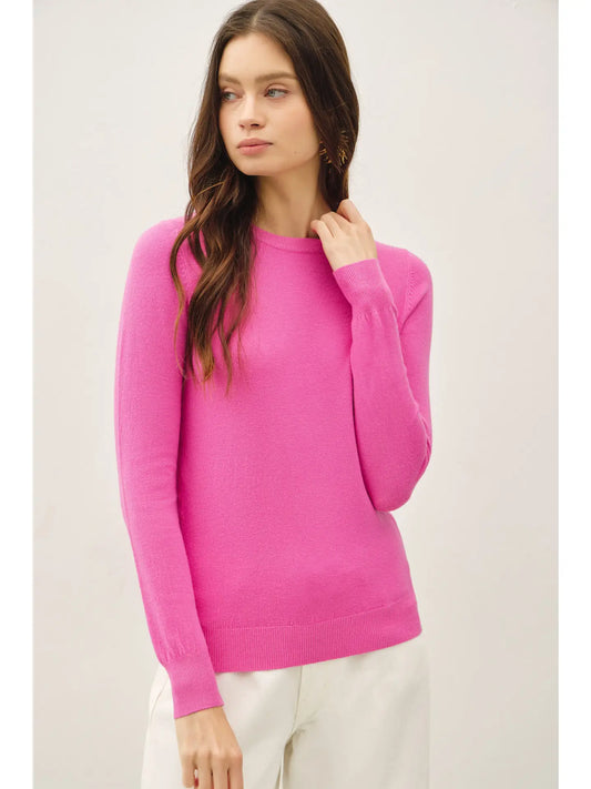 Everyday Soft Knit Crew Neck Sweater