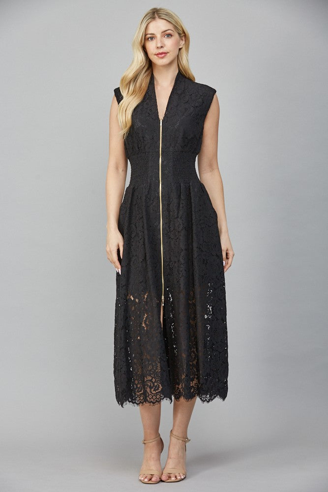 The Lace Affair Sleeveless Dress