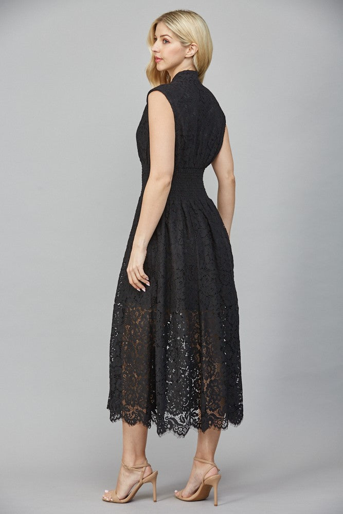 The Lace Affair Sleeveless Dress