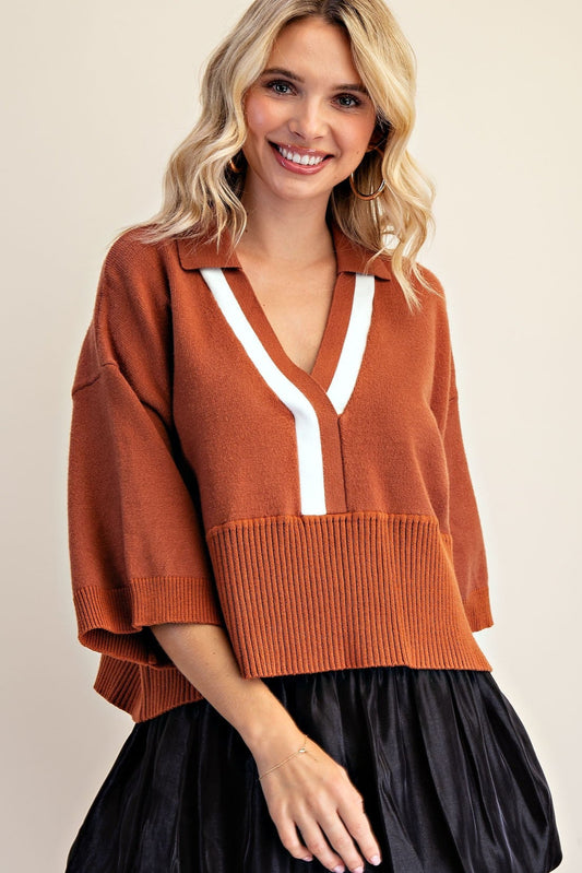 Honor Roll Knit Top