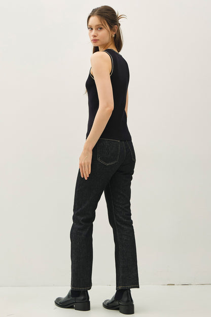 Onyx Edge Sweater Tank