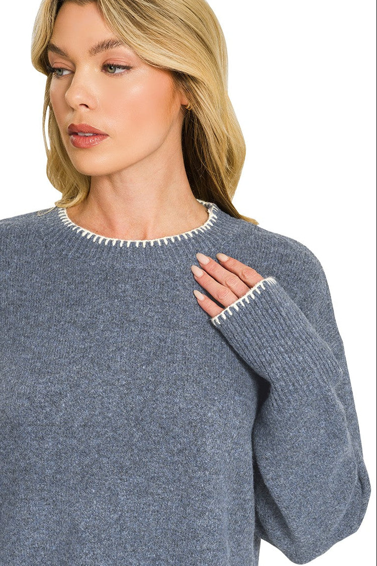 Sunday Slowdown Sweater (Multiple Colors)