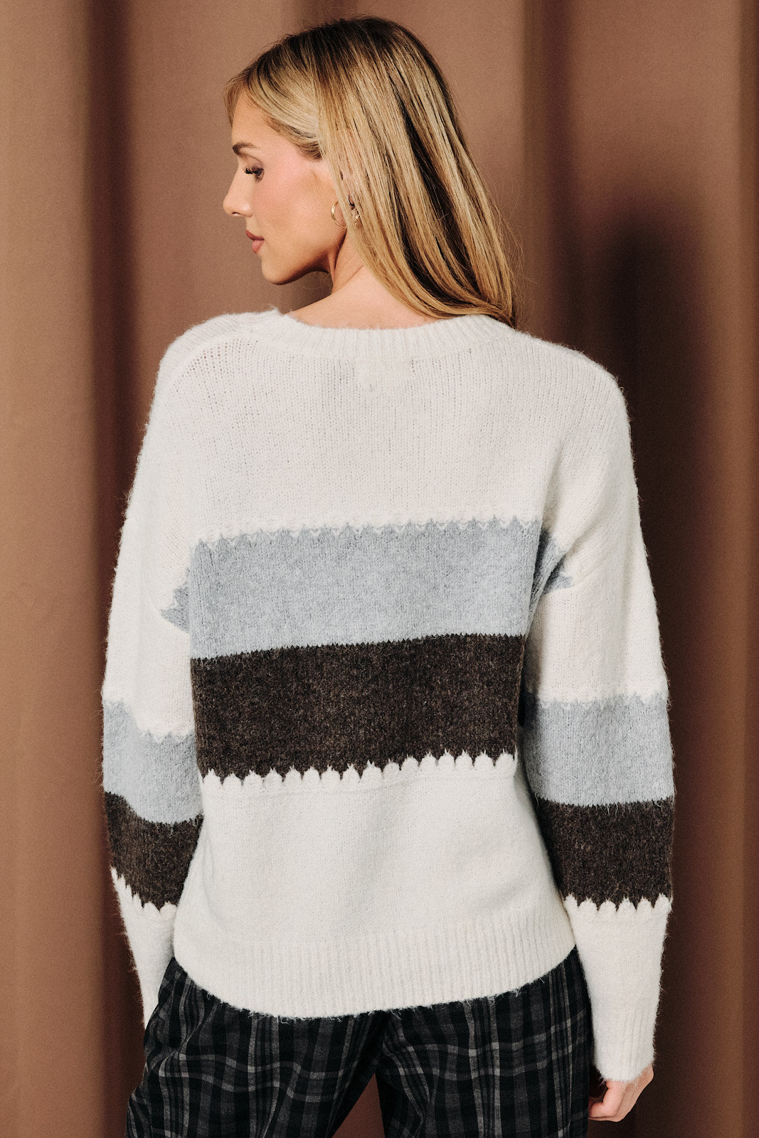 Better Together Color Block Sweater