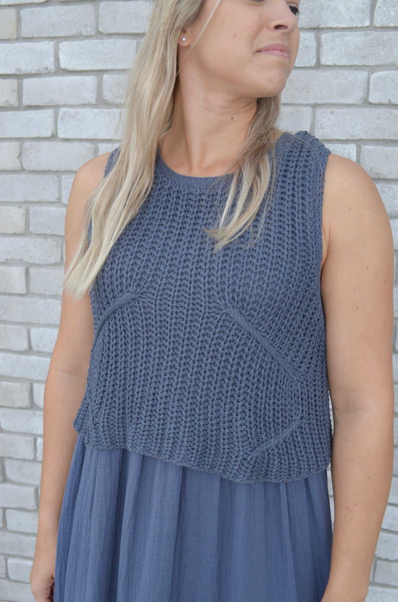 The Knit & Drape Maxi Dress