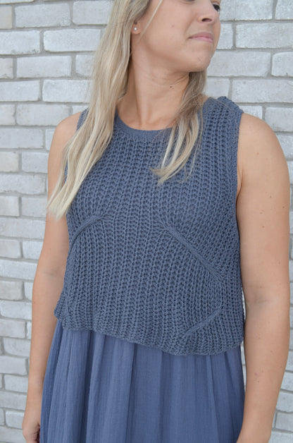 The Knit & Drape Maxi Dress