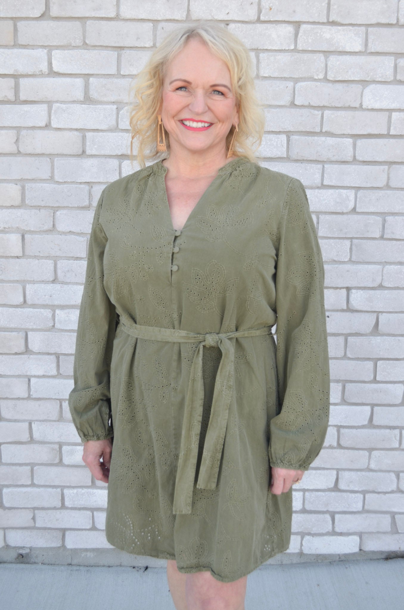 Dear John Christine Embroidered Dress