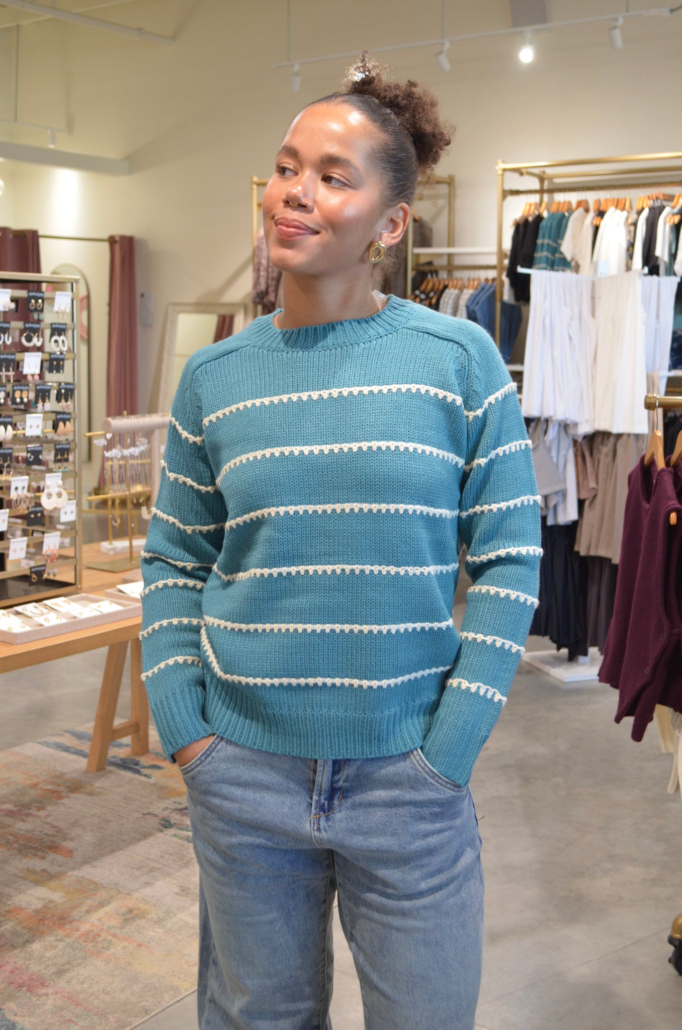 The Cozy Stitch Sweater