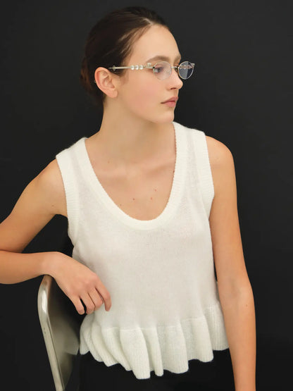Feminine Touch Sweater Tank