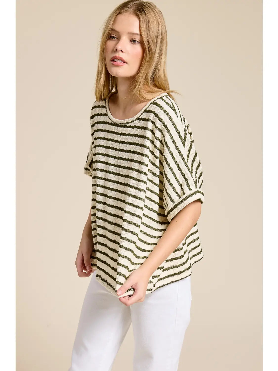 Changing Seasons Striped Top