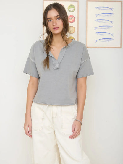 The Dovie Henley Tee