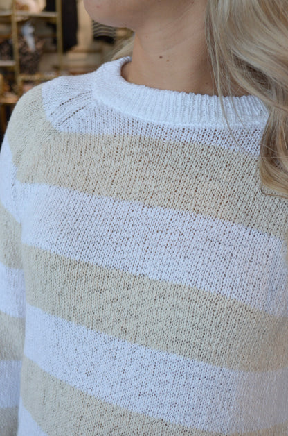 Sanctuary | Textured Raglan Crew