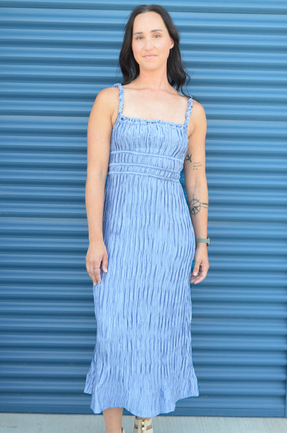 Astr | Neelam Smocked Open Back Dress