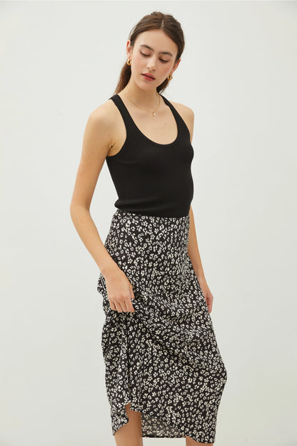 Briar Floral Midi Skirt