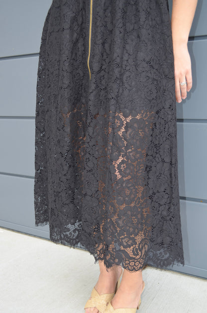 The Lace Affair Sleeveless Dress