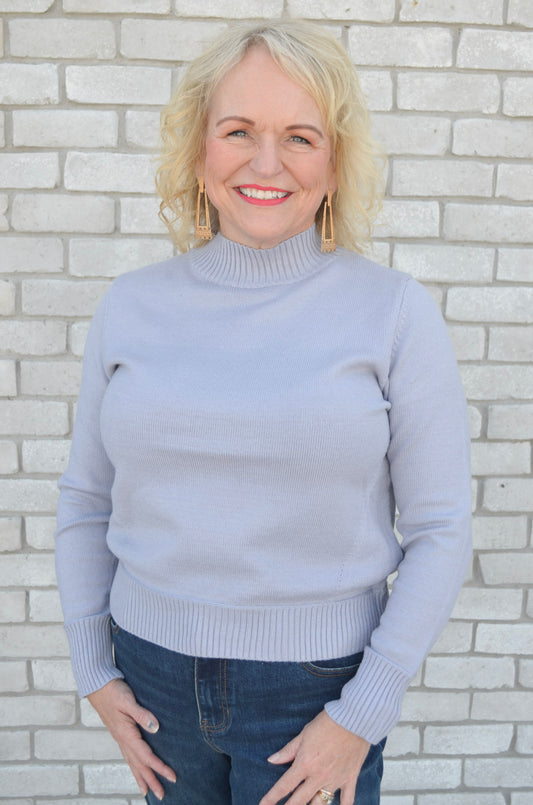 Ultra Soft Women’s Mockneck Sweater