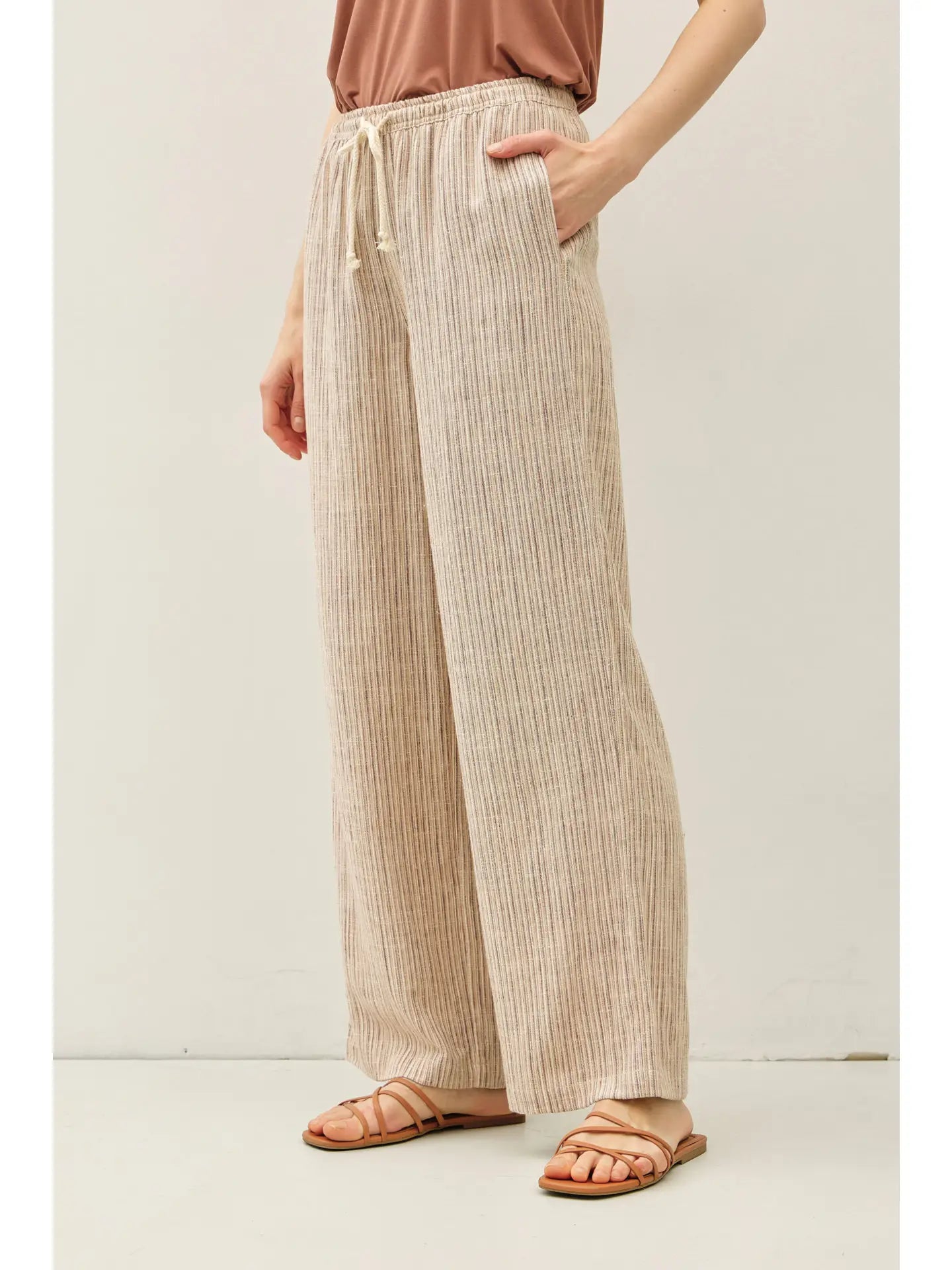 Seaside Linen Blend Pants