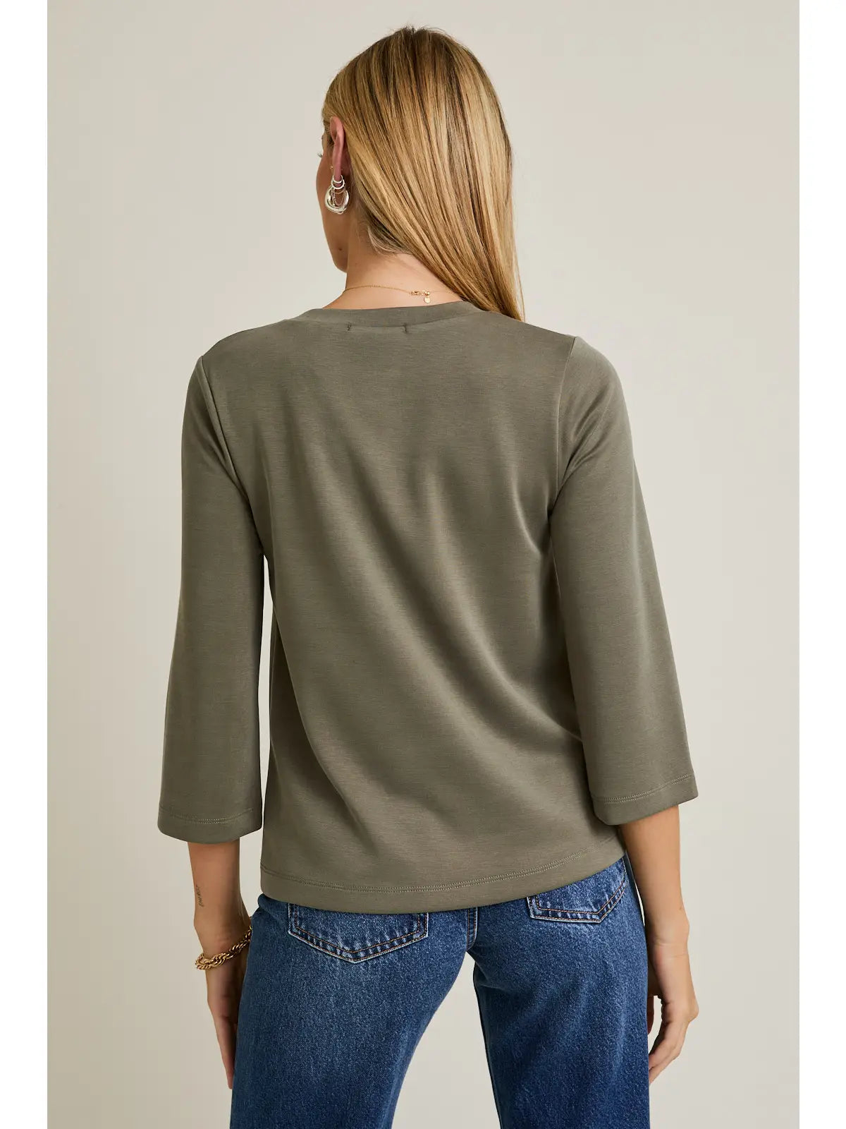 Olive Grace Knit Top