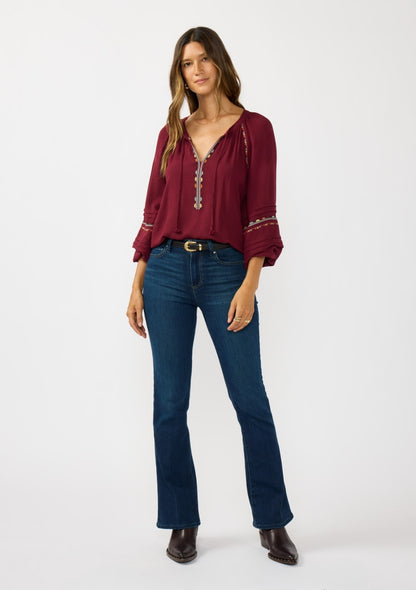 The Autumn Threads Blouse