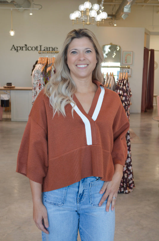 Honor Roll Knit Top