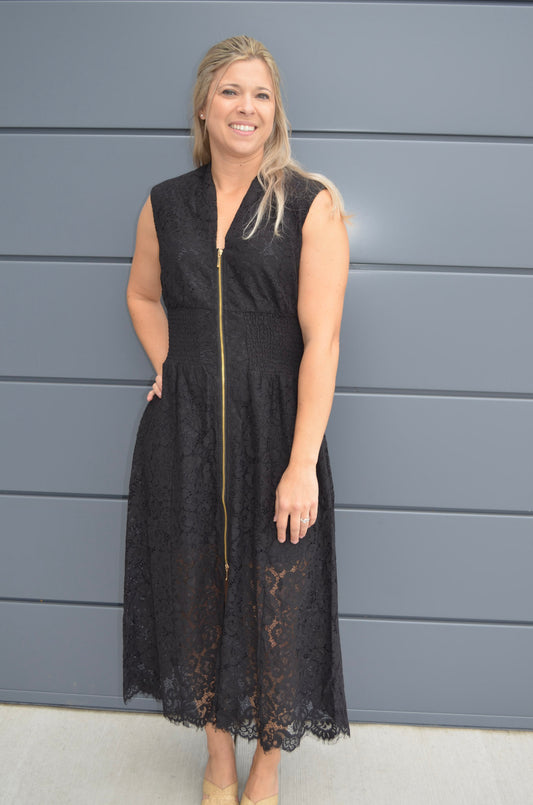 The Lace Affair Sleeveless Dress