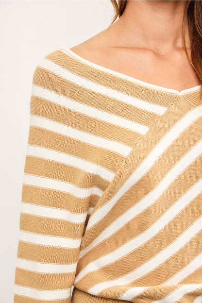 The Cornucopia Cross Sweater Top