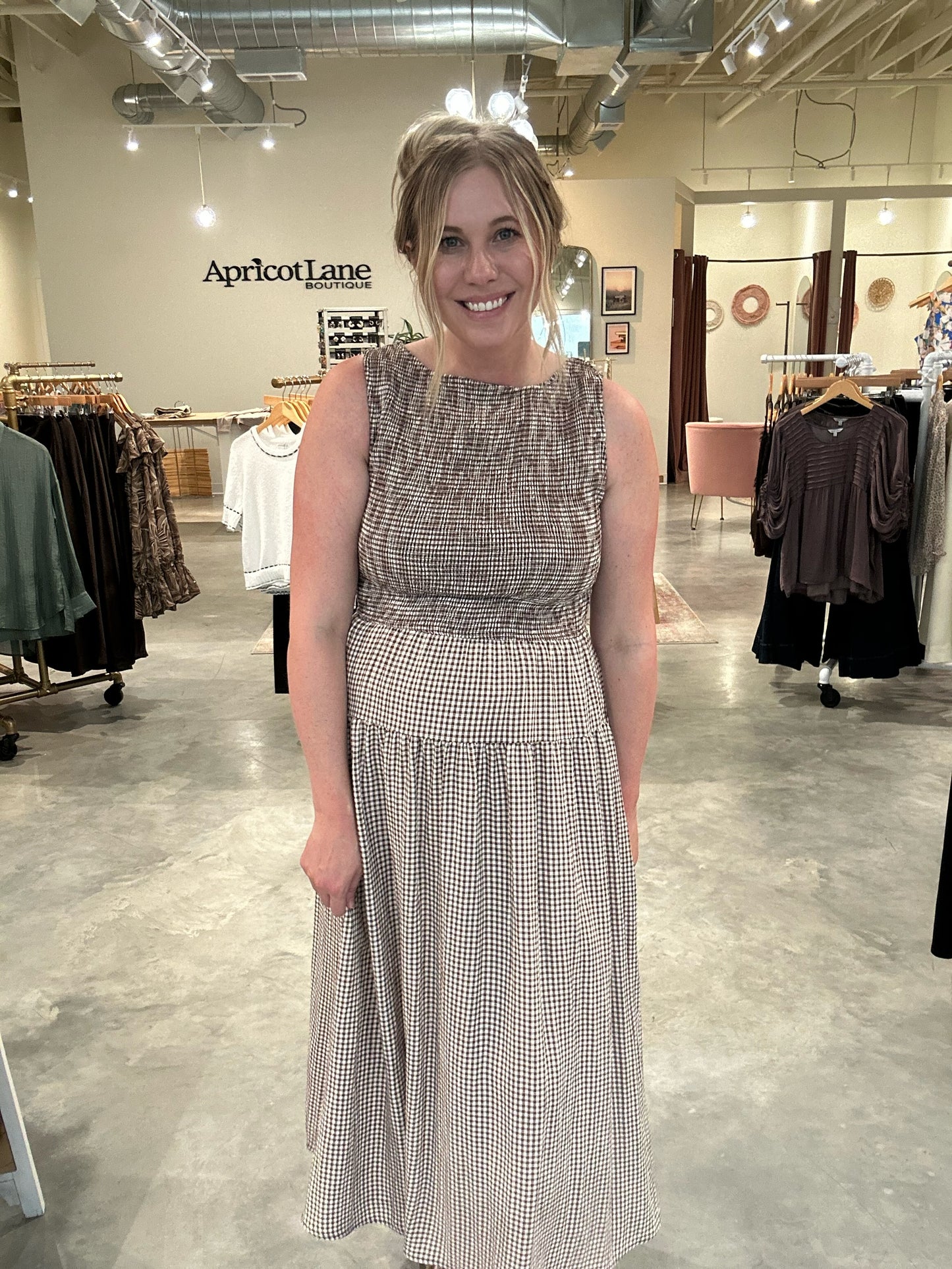 The Marlowe Gingham Dress