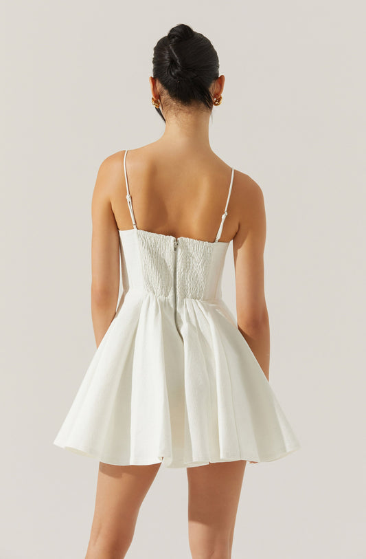 ASTR The Label |  Fenna Textured Corset Mini Dress