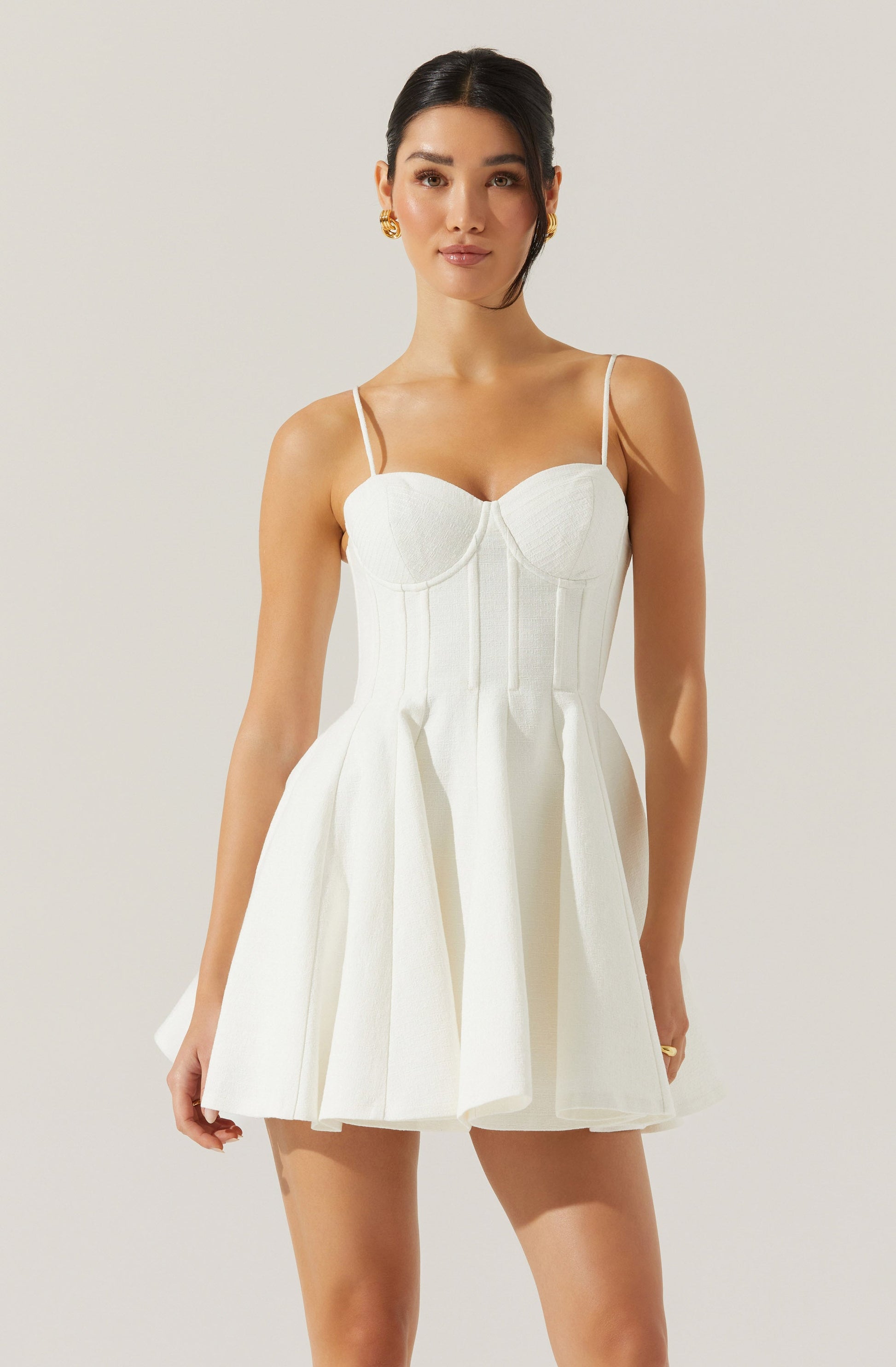 Astr The Label Fenna Dress in White - Size L Astr The Label Fenna Dress in White - Size L