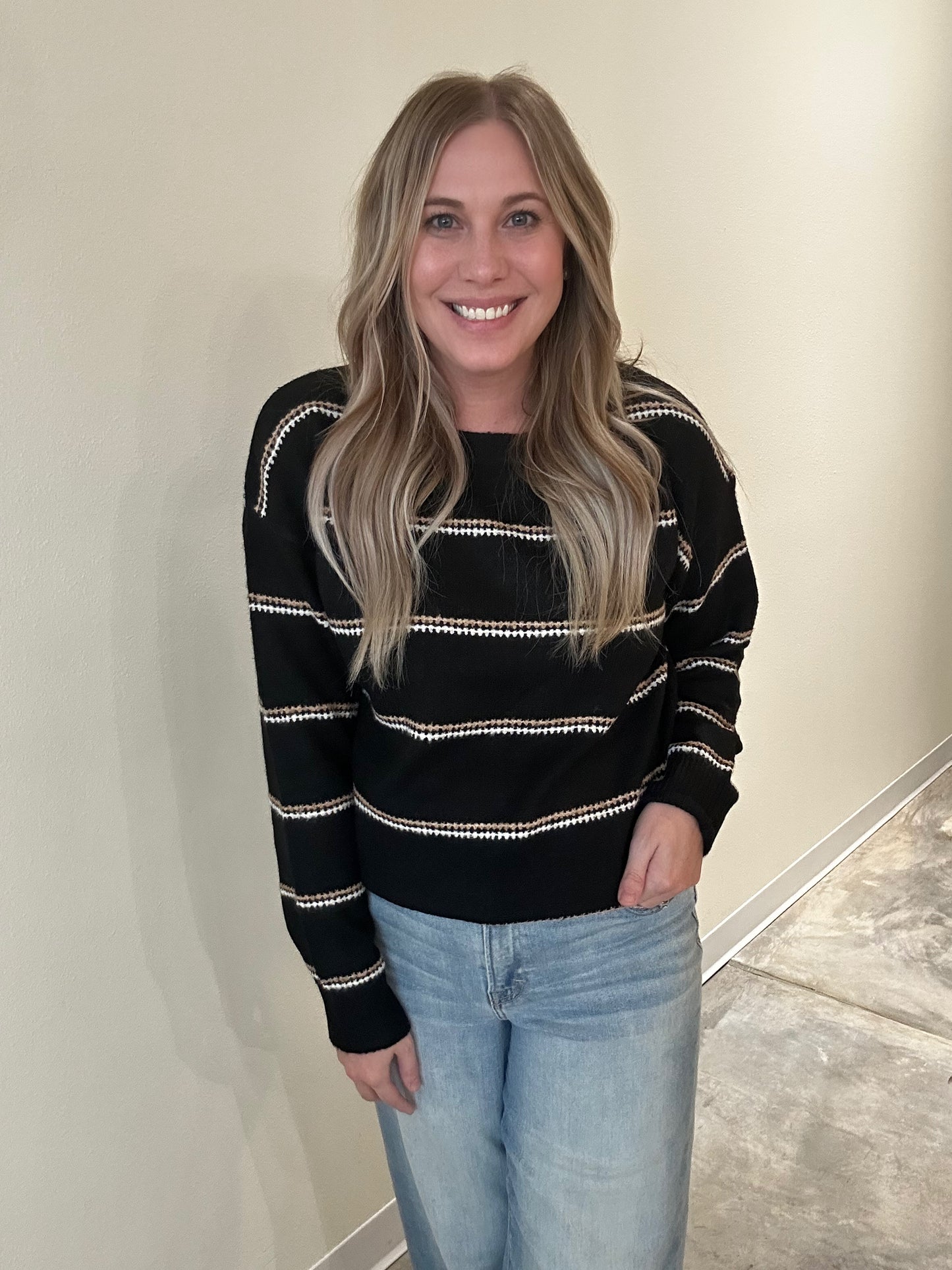 The Brynn Striped Sweater