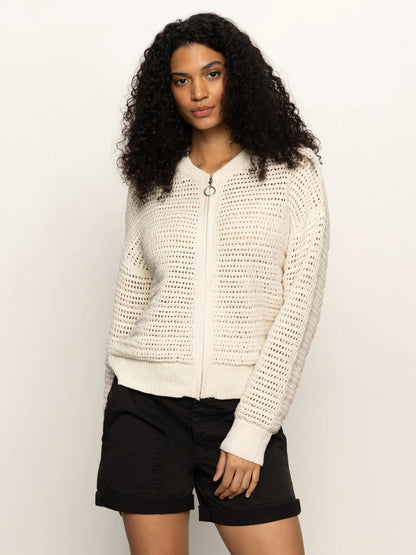 Sanctuary | Open Knit Bomber