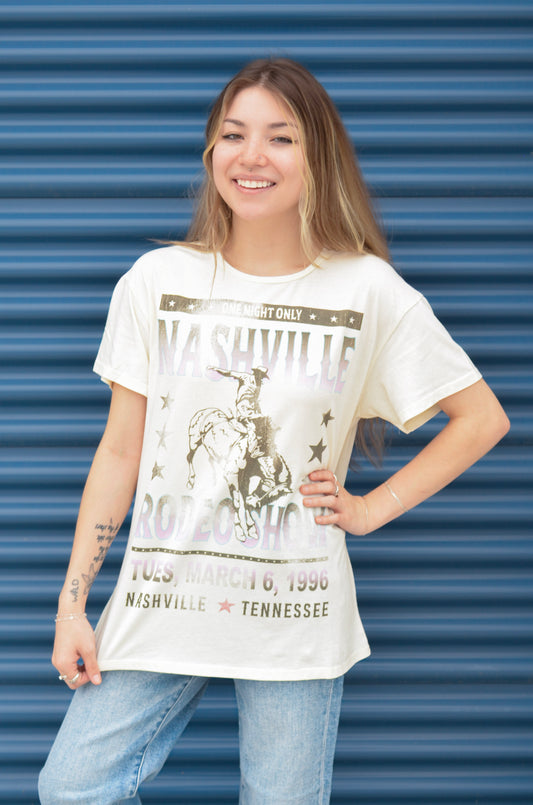 Chaser | Nashville Rodeo Tee Details