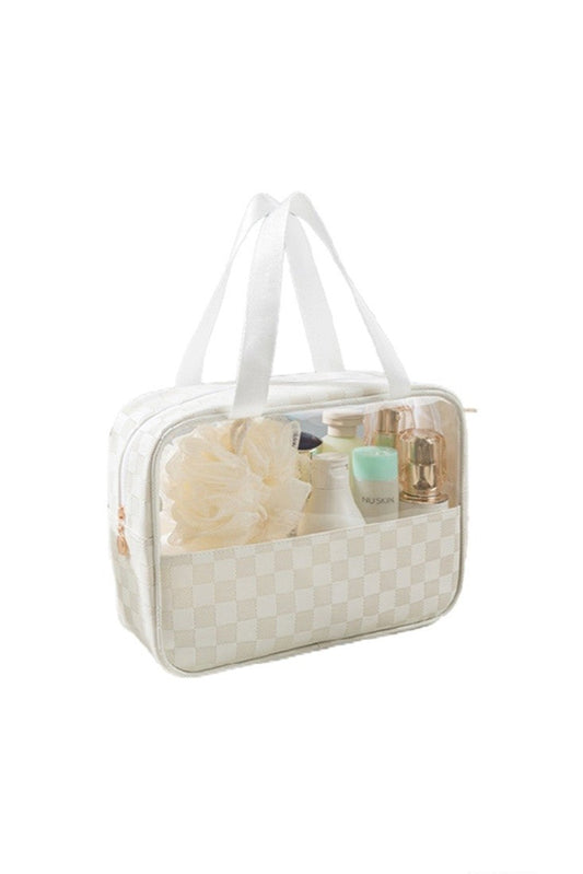 Check Me Out Makeup Bag Ivory