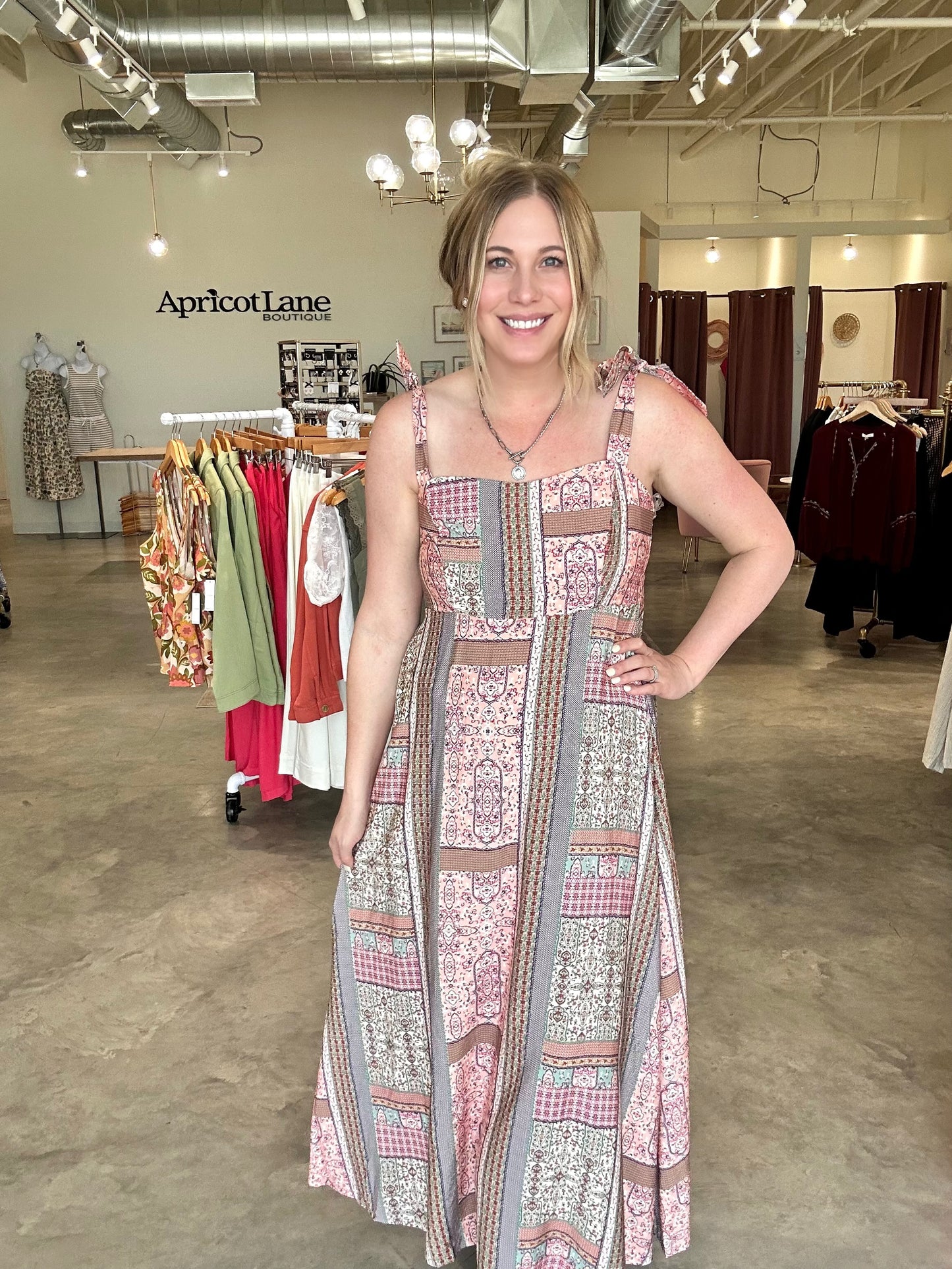 Prairie Rose Maxi Dress