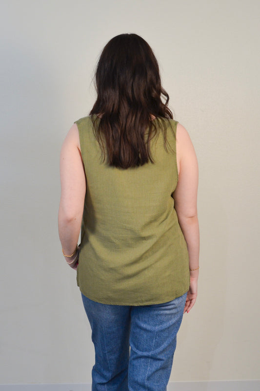 Linen Vest
