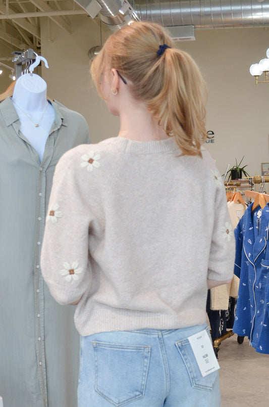 The Gentle Garden Floral Knit Top