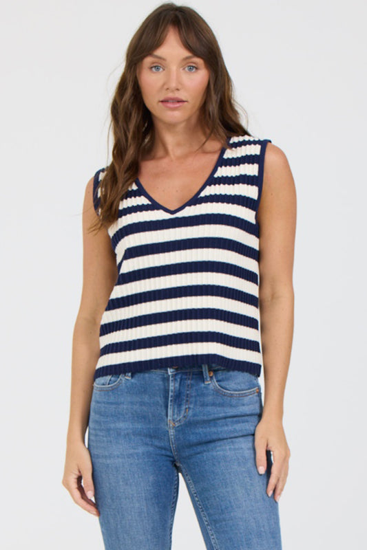 Dear John | Celia Striped Vest