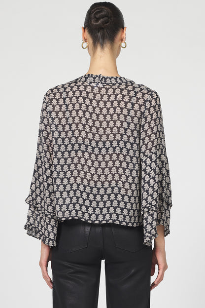 Dear John | Jaquel Long Sleeve W/ Ruffle Detail Brand Photo Back
