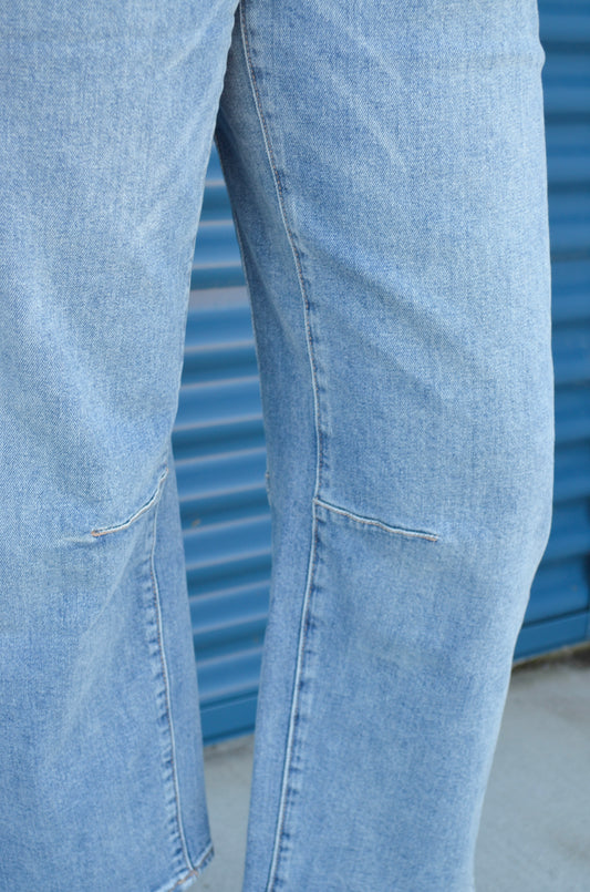Dear John | Lasso High Rise Clean Hem Jeans Seam Detail