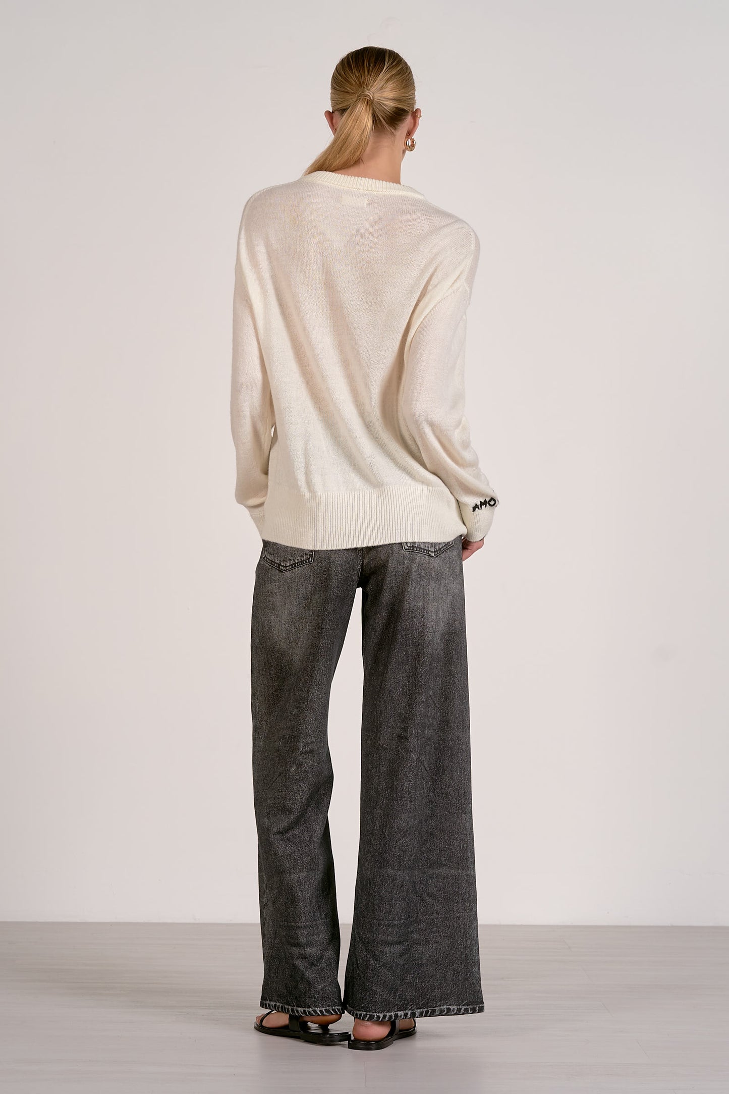 Elan Amour Simple Stitch Sweater