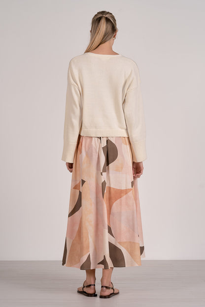 Elan Desert Skies Midi Skirt