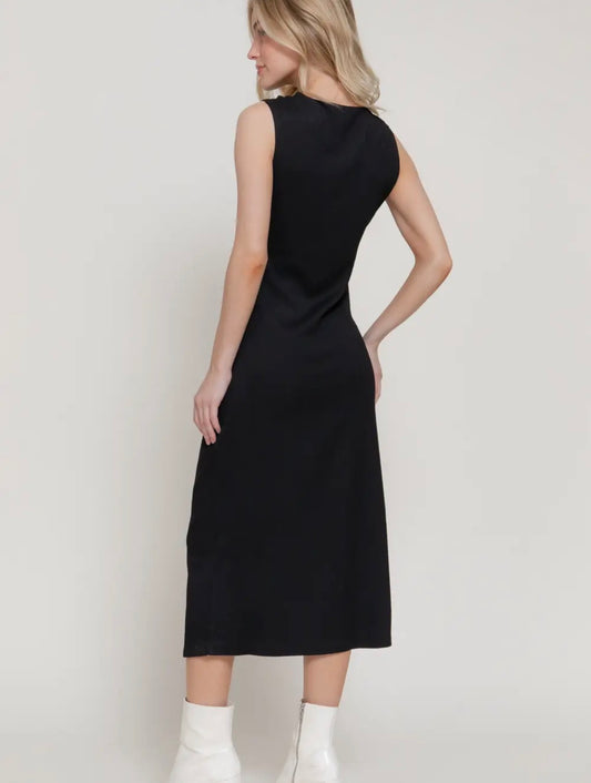 Must-Have Black Midi Dress