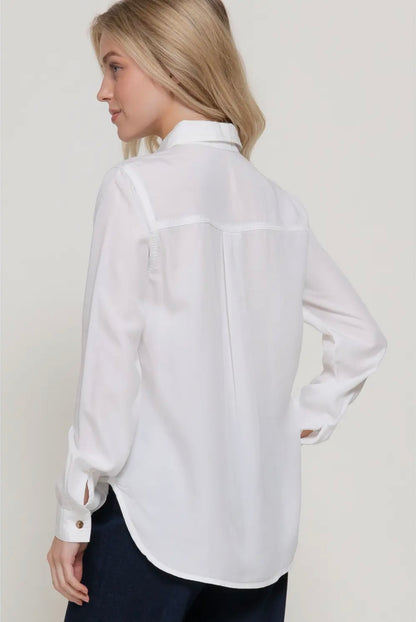 The Classic White Utility Shirt